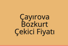 Çayırova Çekici Fiyatı – Bozkurt Oto Kurtarıcı Ücreti