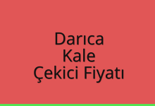 Darıca Çekici Fiyatı – Kale Oto Kurtarıcı Ücreti
