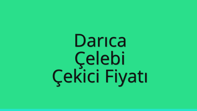 Darıca Çekici Fiyatı – Çelebi Oto Kurtarıcı Ücreti