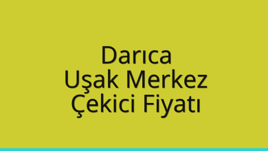 Darıca Çekici Fiyatı – Uşak Merkez Oto Kurtarıcı Ücreti