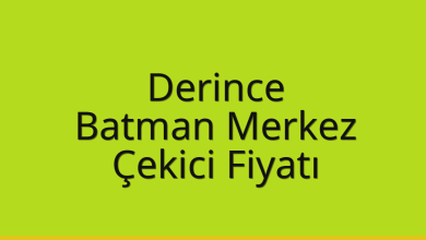 Derince Çekici Fiyatı – Batman Merkez Oto Kurtarıcı Ücreti