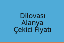 Dilovası Çekici Fiyatı – Alanya Oto Kurtarıcı Ücreti