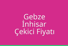 Gebze Çekici Fiyatı – İnhisar Oto Kurtarıcı Ücreti