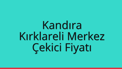 Kandıra Çekici Fiyatı – Kırklareli Merkez Oto Kurtarıcı Ücreti