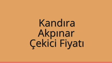 Kandıra Çekici Fiyatı – Akpınar Oto Kurtarıcı Ücreti