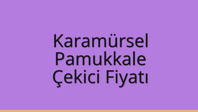 Karamürsel Çekici Fiyatı – Pamukkale Oto Kurtarıcı Ücreti
