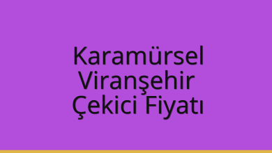 Karamürsel Çekici Fiyatı – Viranşehir Oto Kurtarıcı Ücreti
