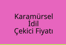 Karamürsel Çekici Fiyatı – İdil Oto Kurtarıcı Ücreti