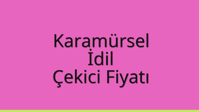 Karamürsel Çekici Fiyatı – İdil Oto Kurtarıcı Ücreti