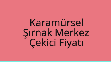 Karamürsel Çekici Fiyatı – Şırnak Merkez Oto Kurtarıcı Ücreti