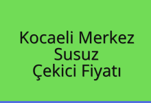 Kocaeli Merkez Çekici Fiyatı – Susuz Oto Kurtarıcı Ücreti