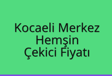 Kocaeli Merkez Çekici Fiyatı – Hemşin Oto Kurtarıcı Ücreti