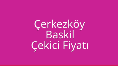 Çerkezköy Çekici Fiyatı – Baskil Oto Kurtarıcı Ücreti