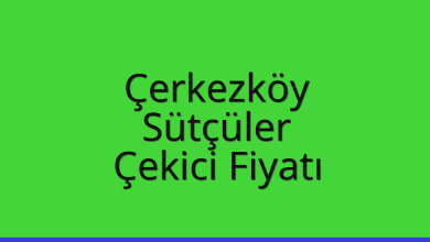 Çerkezköy Çekici Fiyatı – Sütçüler Oto Kurtarıcı Ücreti