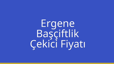 Ergene Çekici Fiyatı – Başçiftlik Oto Kurtarıcı Ücreti
