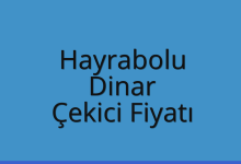 Hayrabolu Çekici Fiyatı – Dinar Oto Kurtarıcı Ücreti