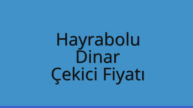 Hayrabolu Çekici Fiyatı – Dinar Oto Kurtarıcı Ücreti