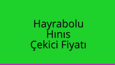 Hayrabolu Çekici Fiyatı – Hınıs Oto Kurtarıcı Ücreti