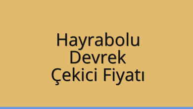 Hayrabolu Çekici Fiyatı – Devrek Oto Kurtarıcı Ücreti