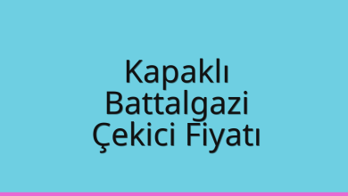 Kapaklı Çekici Fiyatı – Battalgazi Oto Kurtarıcı Ücreti