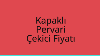 Kapaklı Çekici Fiyatı – Pervari Oto Kurtarıcı Ücreti