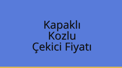 Kapaklı Çekici Fiyatı – Kozlu Oto Kurtarıcı Ücreti