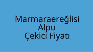 Marmaraereğlisi Çekici Fiyatı – Alpu Oto Kurtarıcı Ücreti