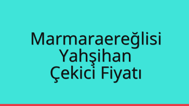 Marmaraereğlisi Çekici Fiyatı – Yahşihan Oto Kurtarıcı Ücreti