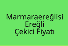Marmaraereğlisi Çekici Fiyatı – Ereğli Oto Kurtarıcı Ücreti