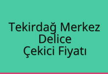 Tekirdağ Merkez Çekici Fiyatı – Delice Oto Kurtarıcı Ücreti