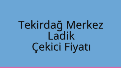 Tekirdağ Merkez Çekici Fiyatı – Ladik Oto Kurtarıcı Ücreti
