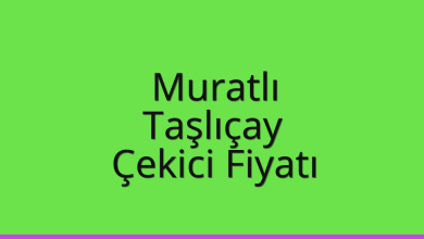 Muratlı Çekici Fiyatı – Taşlıçay Oto Kurtarıcı Ücreti