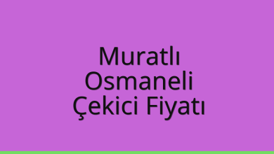 Muratlı Çekici Fiyatı – Osmaneli Oto Kurtarıcı Ücreti