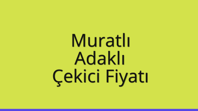 Muratlı Çekici Fiyatı – Adaklı Oto Kurtarıcı Ücreti