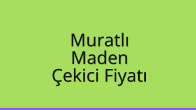 Muratlı Çekici Fiyatı – Maden Oto Kurtarıcı Ücreti