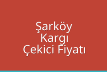 Şarköy Çekici Fiyatı – Kargı Oto Kurtarıcı Ücreti
