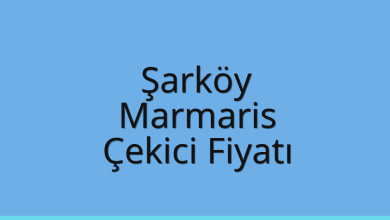 Şarköy Çekici Fiyatı – Marmaris Oto Kurtarıcı Ücreti