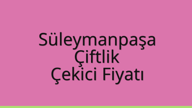 Süleymanpaşa Çekici Fiyatı – Çiftlik Oto Kurtarıcı Ücreti