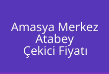 Amasya Merkez Çekici Fiyatı – Atabey Oto Kurtarıcı Ücreti