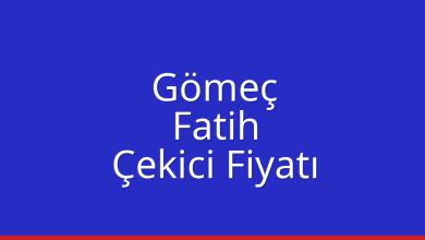 Gömeç Çekici Fiyatı – Fatih Oto Kurtarıcı Ücreti