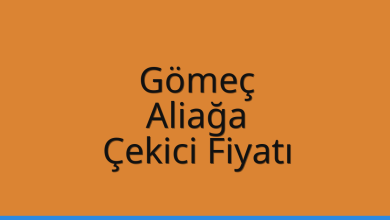 Gömeç Çekici Fiyatı – Aliağa Oto Kurtarıcı Ücreti