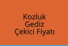 Kozluk Çekici Fiyatı – Gediz Oto Kurtarıcı Ücreti