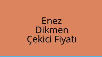 Enez Çekici Fiyatı – Dikmen Oto Kurtarıcı Ücreti