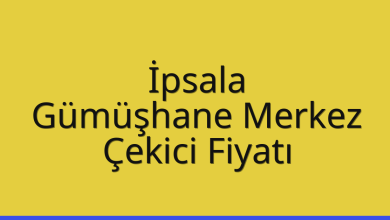 İpsala Çekici Fiyatı – Gümüşhane Merkez Oto Kurtarıcı Ücreti
