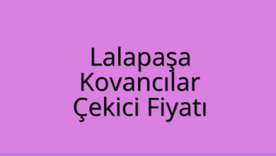 Lalapaşa Çekici Fiyatı – Kovancılar Oto Kurtarıcı Ücreti