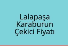 Lalapaşa Çekici Fiyatı – Karaburun Oto Kurtarıcı Ücreti