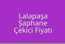 Lalapaşa Çekici Fiyatı – Şaphane Oto Kurtarıcı Ücreti