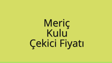 Meriç Çekici Fiyatı – Kulu Oto Kurtarıcı Ücreti