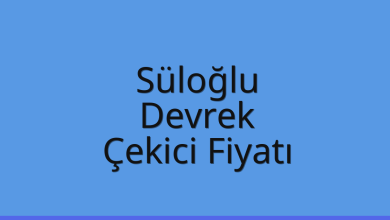 Süloğlu Çekici Fiyatı – Devrek Oto Kurtarıcı Ücreti