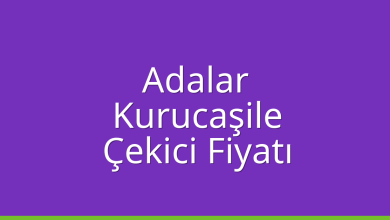 Adalar Çekici Fiyatı – Kurucaşile Oto Kurtarıcı Ücreti